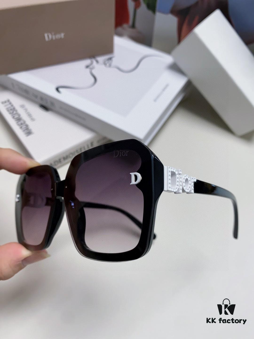 6931fe873a89a121ed54e9f7 DIOR Dior Large Frame 2025 New Arrival Asymmetric D Letter Design Fully Paved with Micro Diamonds 💎 Classic Timeless Square Shape with Asymmetric Accent on the Left Fashion Best-Selling Eyeglasses Sunglasses