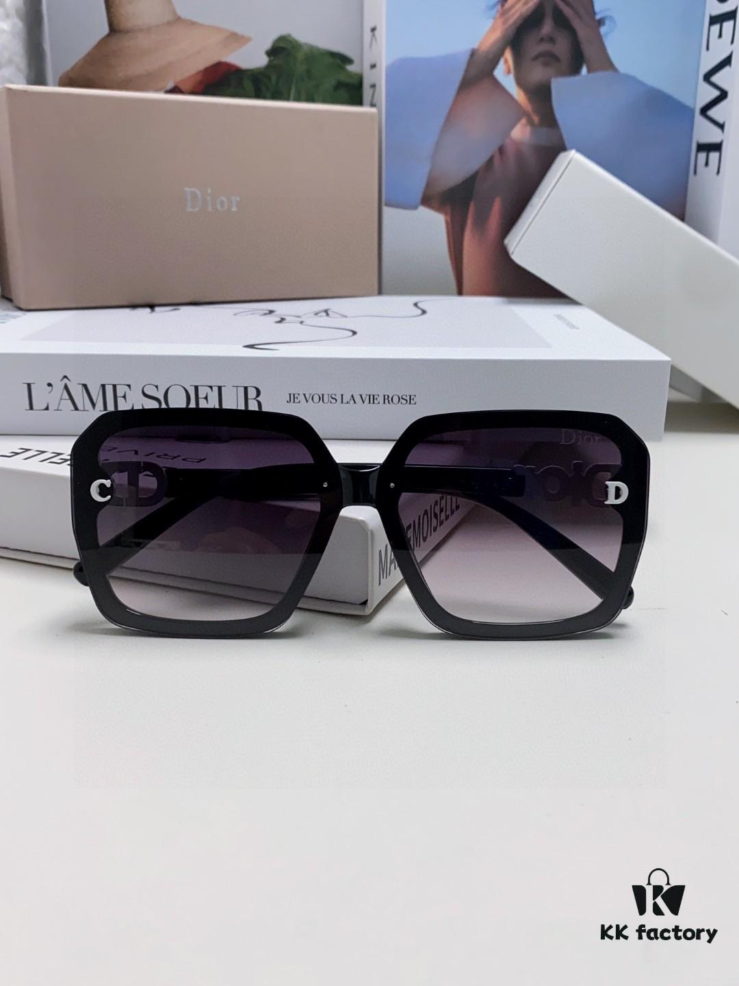 6931fe873a89a121ed54e9f8 DIOR Dior Large Frame 2025 New Arrival Asymmetric D Letter Design Fully Paved with Micro Diamonds 💎 Classic Timeless Square Shape with Asymmetric Accent on the Left Fashion Best-Selling Eyeglasses Sunglasses