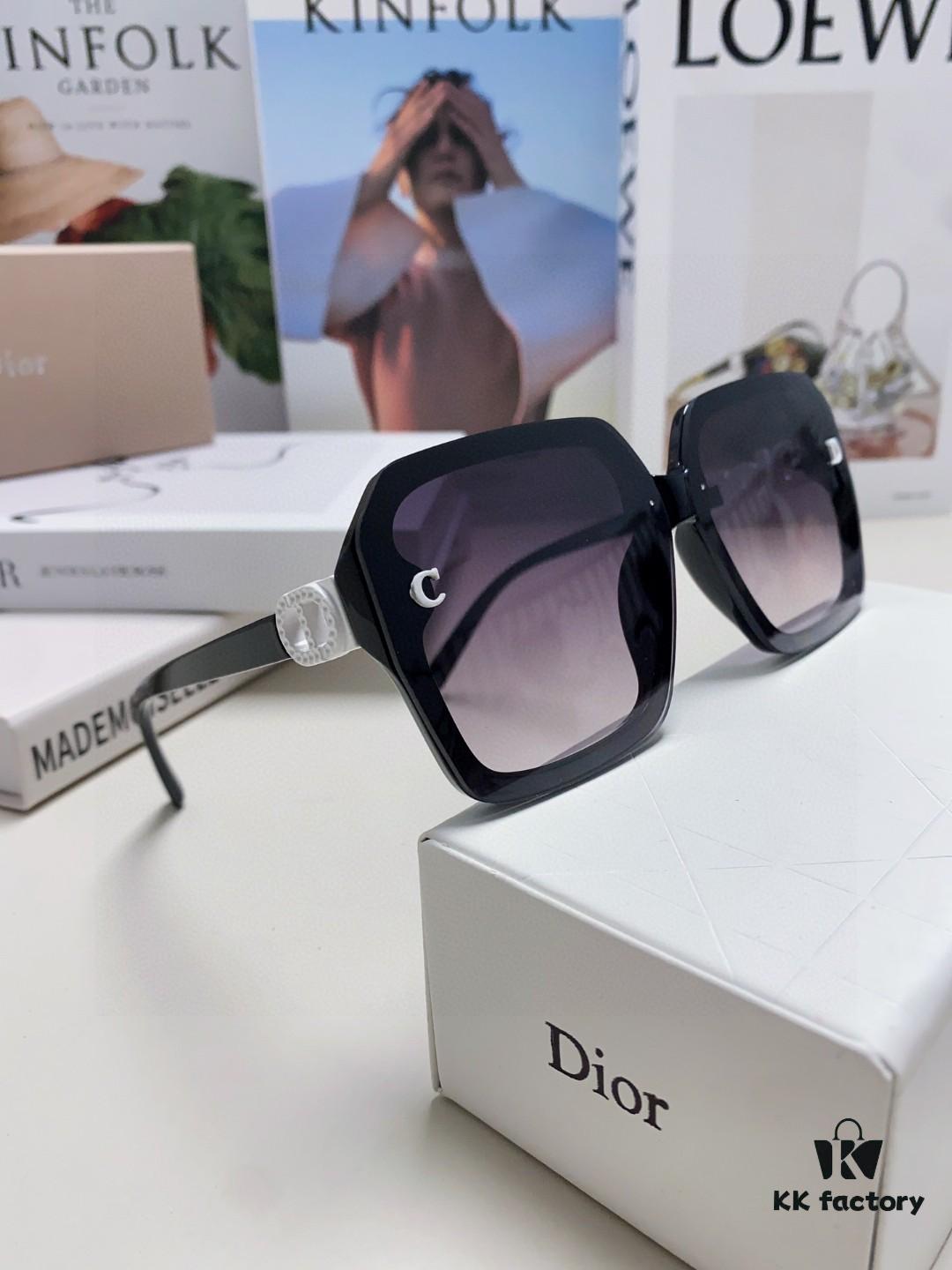 6931fe873a89a121ed54e9f9 DIOR Dior Large Frame 2025 New Arrival Asymmetric D Letter Design Fully Paved with Micro Diamonds 💎 Classic Timeless Square Shape with Asymmetric Accent on the Left Fashion Best-Selling Eyeglasses Sunglasses