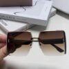 6931fe893a89a121ed54ea0b Dior 2025 New Large Frame Women's Sunglasses, Square-Cut Rimless UV-Protective Vacation Sunglasses