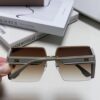 6931fe893a89a121ed54ea0c Dior 2025 New Large Frame Women's Sunglasses, Square-Cut Rimless UV-Protective Vacation Sunglasses