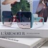 Dior 2025 New Large Frame Women's Sunglasses, Square Edged Frameless UV-Protective Vacation Sunglasses