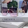 Dior 2025 New Large Frame Women's Sunglasses, Square Edged Rimless UV-Protective Vacation Sunglasses