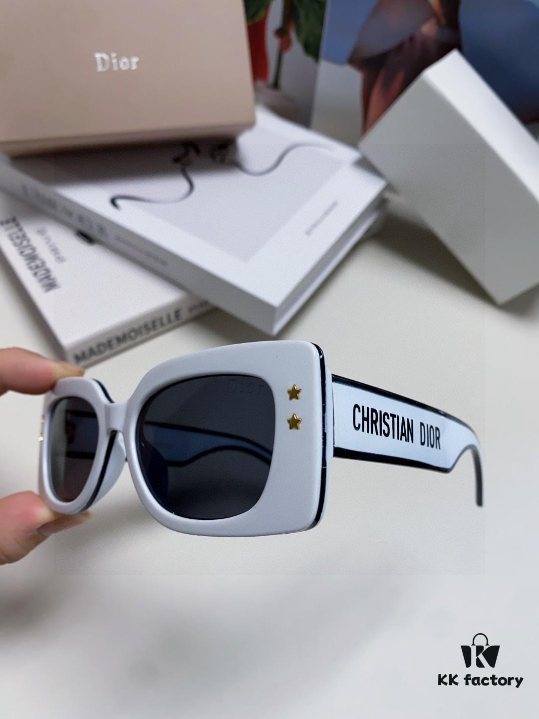 6931fe8c3a89a121ed54ea3a Dior DIORPACIFIC S1U Classic Two-Tone Sunglasses with Golden Star Hardware