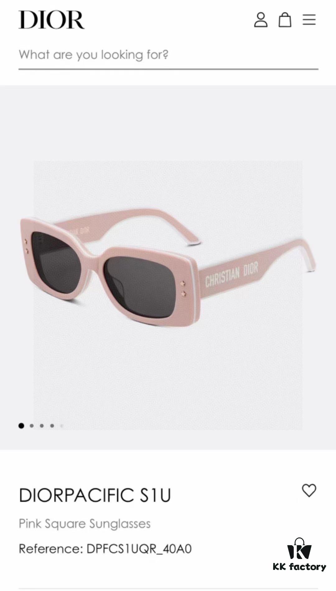 6931fe8d3a89a121ed54ea40 DIOR Pacific S1U Classic Two-Tone Sunglasses