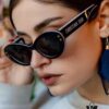 6931fe8e3a89a121ed54ea4c DIOR Cat-Eye Fashion Women's Sunglasses with Classic Two-Tone Design