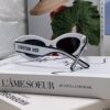 6931fe8f3a89a121ed54ea64 DIOR Cat-Eye Fashion Women's Sunglasses with Classic Two-Tone Design
