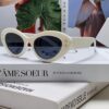 6931fe903a89a121ed54ea6c DIOR Cat-Eye Fashion Women's Sunglasses with Classic Two-Tone Design