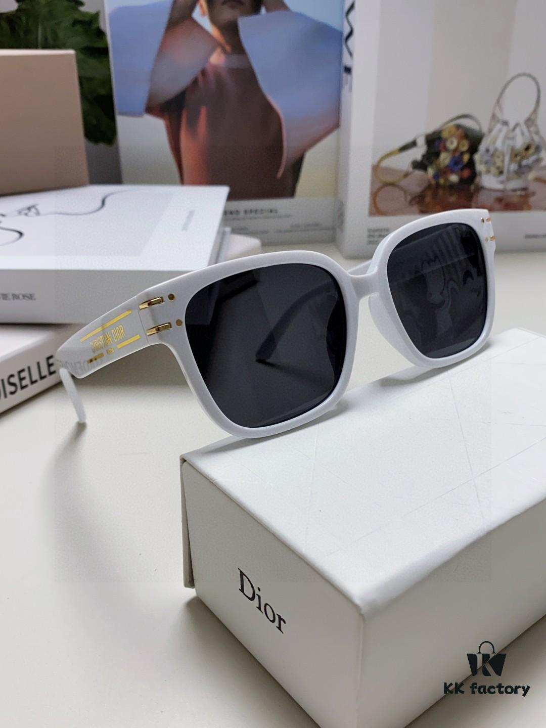 6931fe923a89a121ed54ea8a Dior Popular Arrival All Colors Available Official Runway Style Worn by Jay Chou, Angelababy, and Jiang Shuying Large Frame Oversized Sunglasses S7F