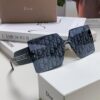 6931fe943a89a121ed54ea9f Dior 2025 New Arrival Mirror Lens Letter-Embossed Frameless Cut-Out Fashion Sunglasses for Women, Stylish Oversized Unisex Shades, Slimming European-American Design