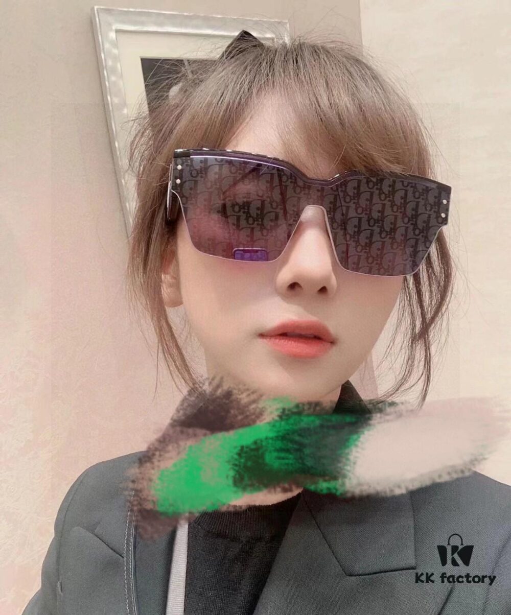 6931fe963a89a121ed54eab8 Dior DiorClub Full-Frame Sunglasses, High Version, Featuring Dior Oblique Pattern, Creating a Stylish and Modern Dior Look