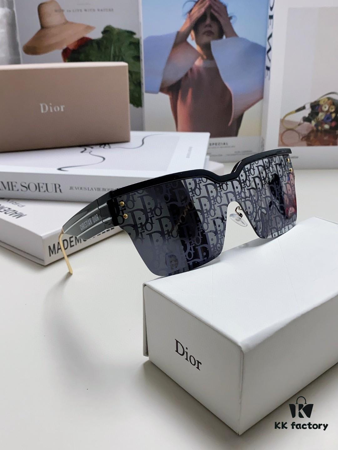 6931fe963a89a121ed54eac1 Dior DiorClub Full-Frame Sunglasses, High Version, Featuring Dior Oblique Pattern, Creating a Stylish and Modern Dior Look