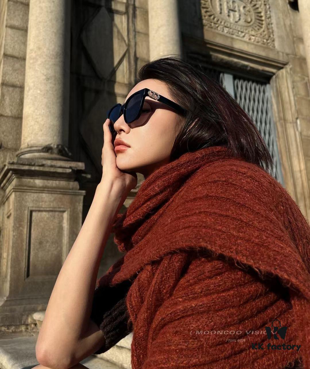 6931fe973a89a121ed54eacf DIOR 2025 New Arrival Trendy Fashion Square Frame Sunglasses for Women, HD Thick Polarized Lens, Comfortable Wear, Influencer Style