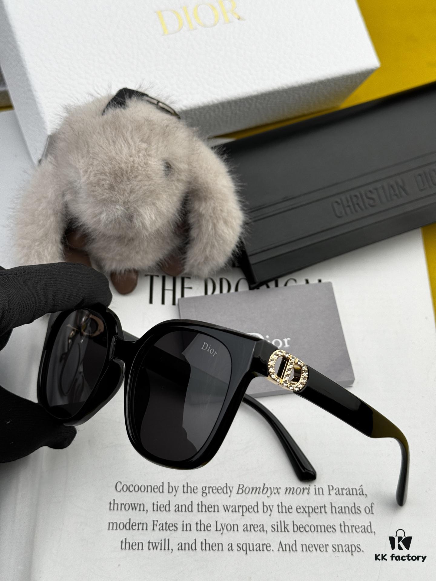 6931fe983a89a121ed54ead4 DIOR 2025 New Arrival Trendy Fashion Square Frame Sunglasses for Women, HD Thick Polarized Lens, Comfortable Wear, Influencer Style