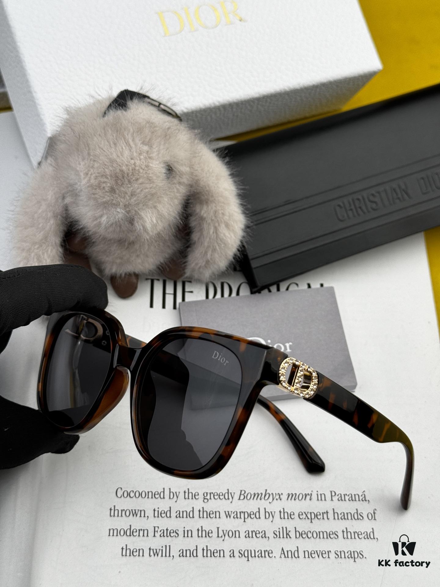 6931fe983a89a121ed54ead5 DIOR 2025 New Arrival Trendy Fashion Square Frame Sunglasses for Women, HD Thick Polarized Lens, Comfortable Wear, Influencer Style