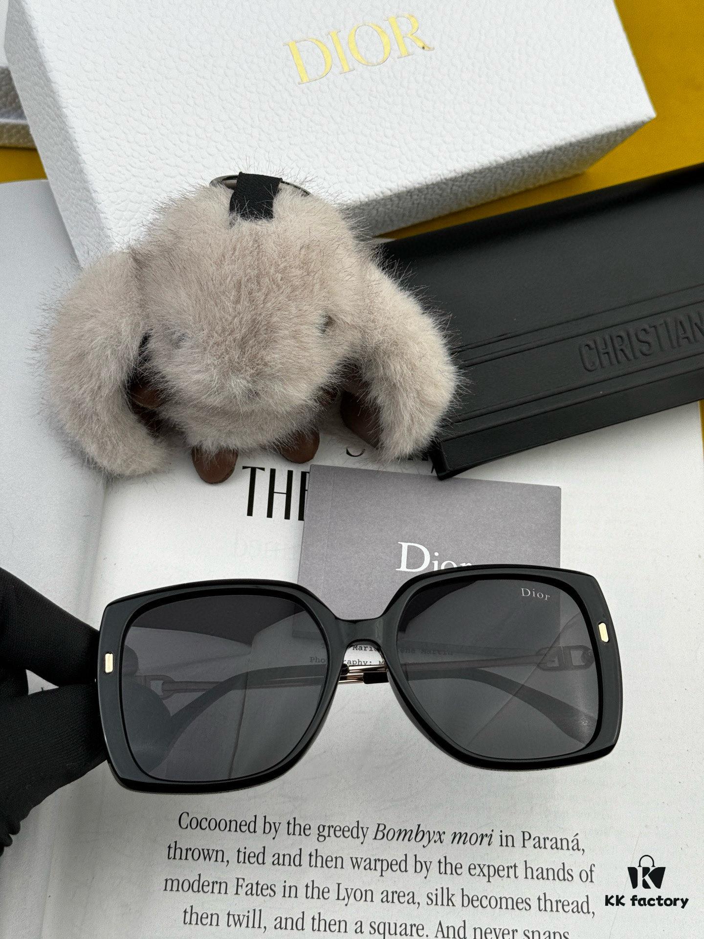 6931fe983a89a121ed54eada DIOR 2025 New Arrival Trendy Fashion Square Frame Sunglasses, Comfortable Fit, Influencer Favorite Women's HD Thick Polarized Sunglasses