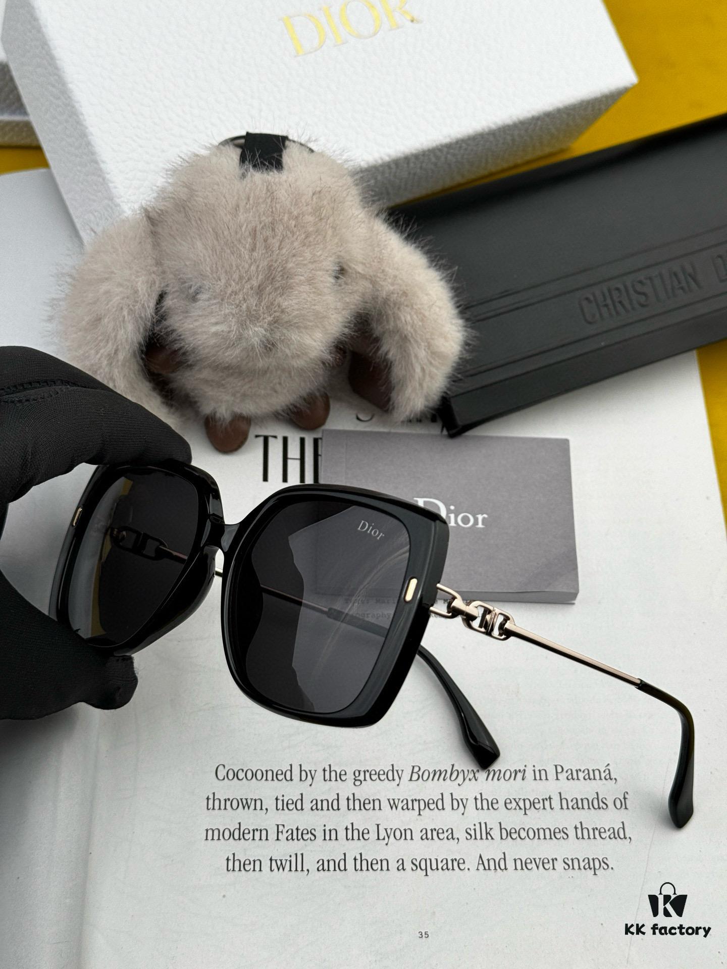 6931fe983a89a121ed54eadd DIOR 2025 New Arrival Trendy Fashion Square Frame Sunglasses, Comfortable Fit, Influencer Favorite Women's HD Thick Polarized Sunglasses