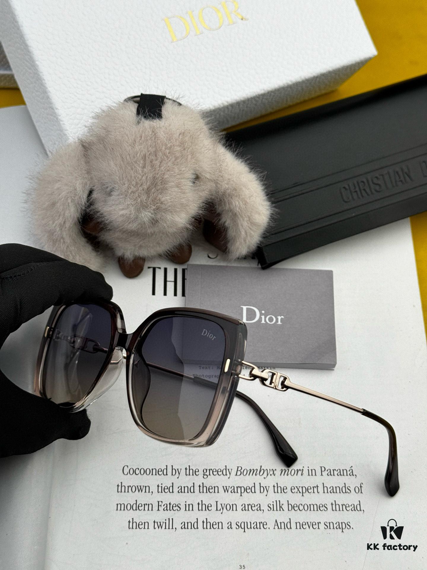 6931fe993a89a121ed54eade DIOR 2025 New Arrival Trendy Fashion Square Frame Sunglasses, Comfortable Fit, Influencer Favorite Women's HD Thick Polarized Sunglasses