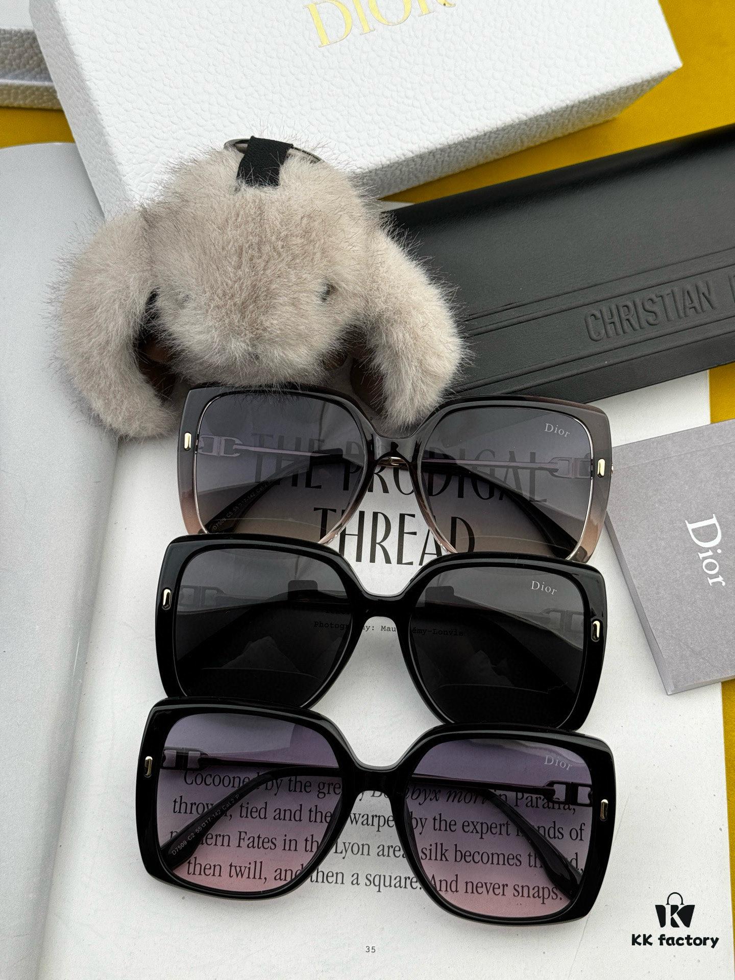 6931fe993a89a121ed54eadf DIOR 2025 New Arrival Trendy Fashion Square Frame Sunglasses, Comfortable Fit, Influencer Favorite Women's HD Thick Polarized Sunglasses