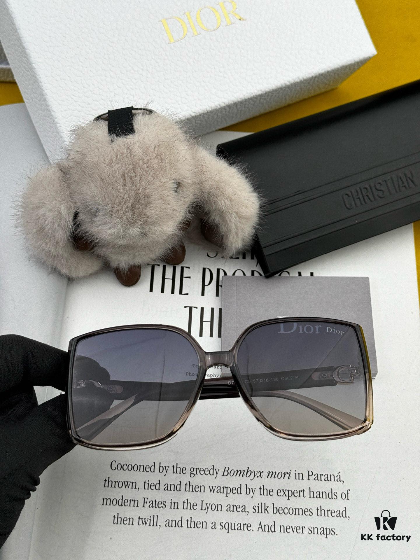 6931fe993a89a121ed54eaeb DIOR 2025 New Arrival Trendy Fashion Square Sunglasses for Women, High-Definition Thick Polarized Lens, Comfortable Wear, Influencer Favorite Style 🕶️