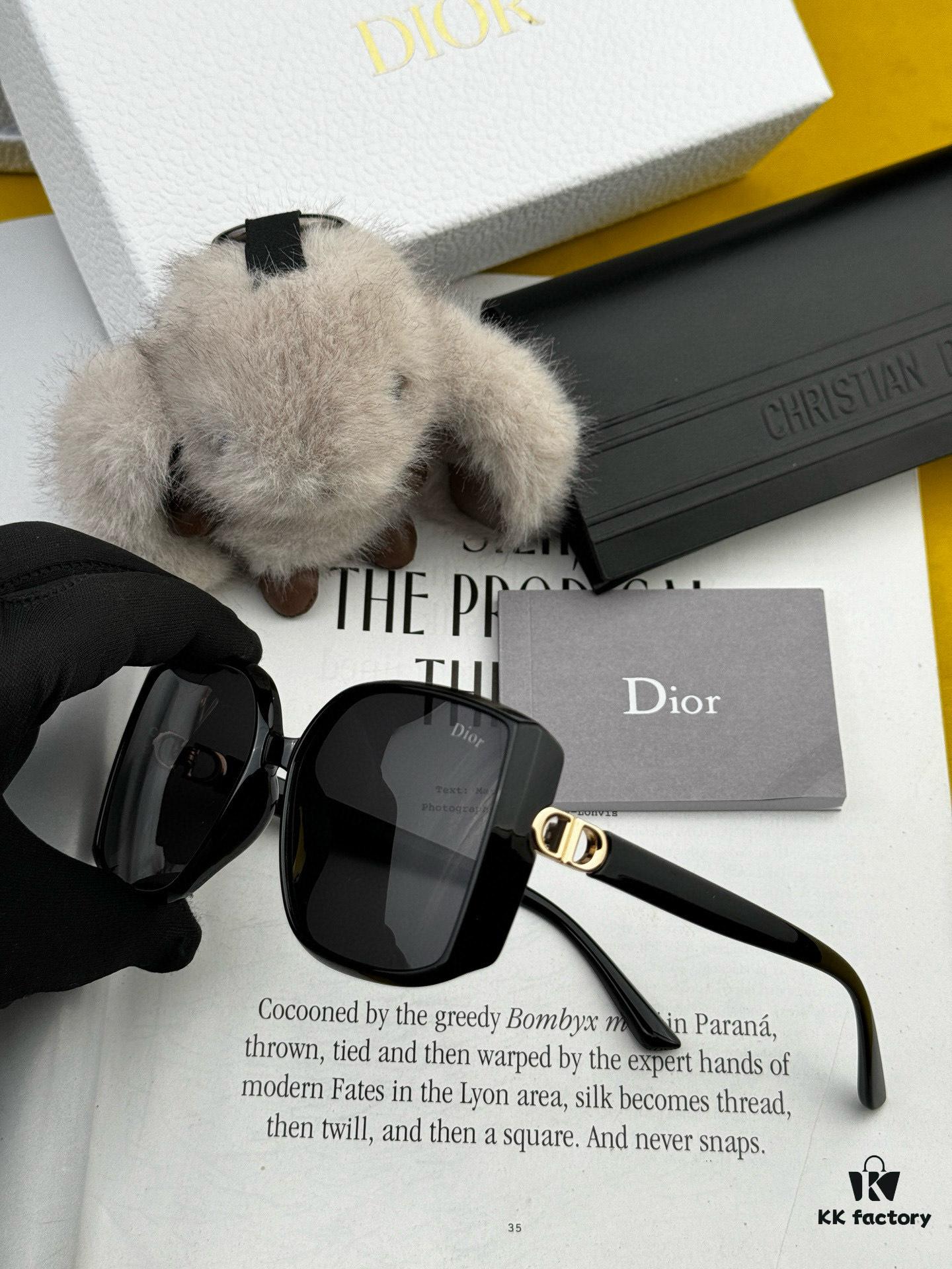 6931fe9a3a89a121ed54eaef DIOR 2025 New Arrival Trendy Fashion Square Sunglasses for Women, High-Definition Thick Polarized Lens, Comfortable Wear, Influencer Favorite Style 🕶️