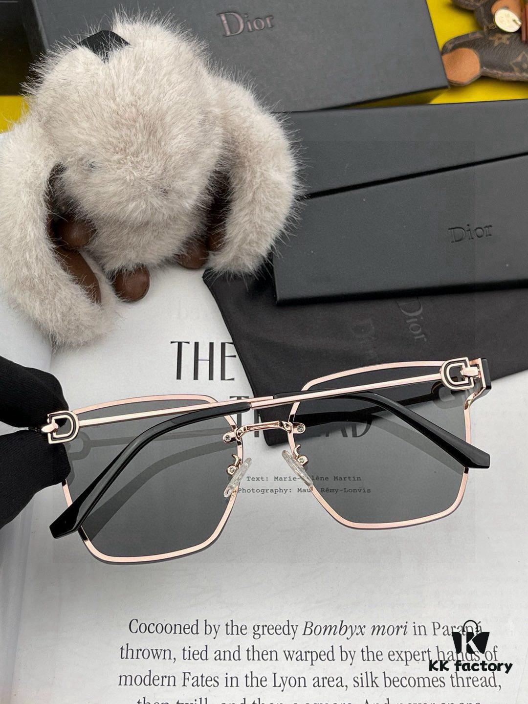 6931fe9a3a89a121ed54eaf8 DIOR Volcano ☔️ Fashion Frameless Sunglasses Lenses Top Luxury High Quality Women's Driving Sunglasses Model: CD05811