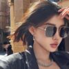 6931fe9c3a89a121ed54eb0d DIOR Volcano ☔ Fashion Square Sunglasses Top Luxury High Quality Women's Driving Sunglasses with Exceptional Charm Model: CD5908