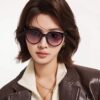 6931fe9e3a89a121ed54eb29 【DIOR - Dior】2025 Spring New Arrival Trendy Best-Selling Fashion Round Frame Polarized Sunglasses High Quality Comfortable Wear Influencer Favorite Model: D5106