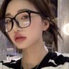 6931fea13a89a121ed54eb4c Dior 2025 New Arrival Minimalist Black Frame Eyeglasses for Women, D-Shaped Grey Blue-Light Blocking Non-Prescription Glasses, Unisex Photochromic Lens for Myopia, Suitable as Daily Wear, Sunglasses or Fashion Glasses