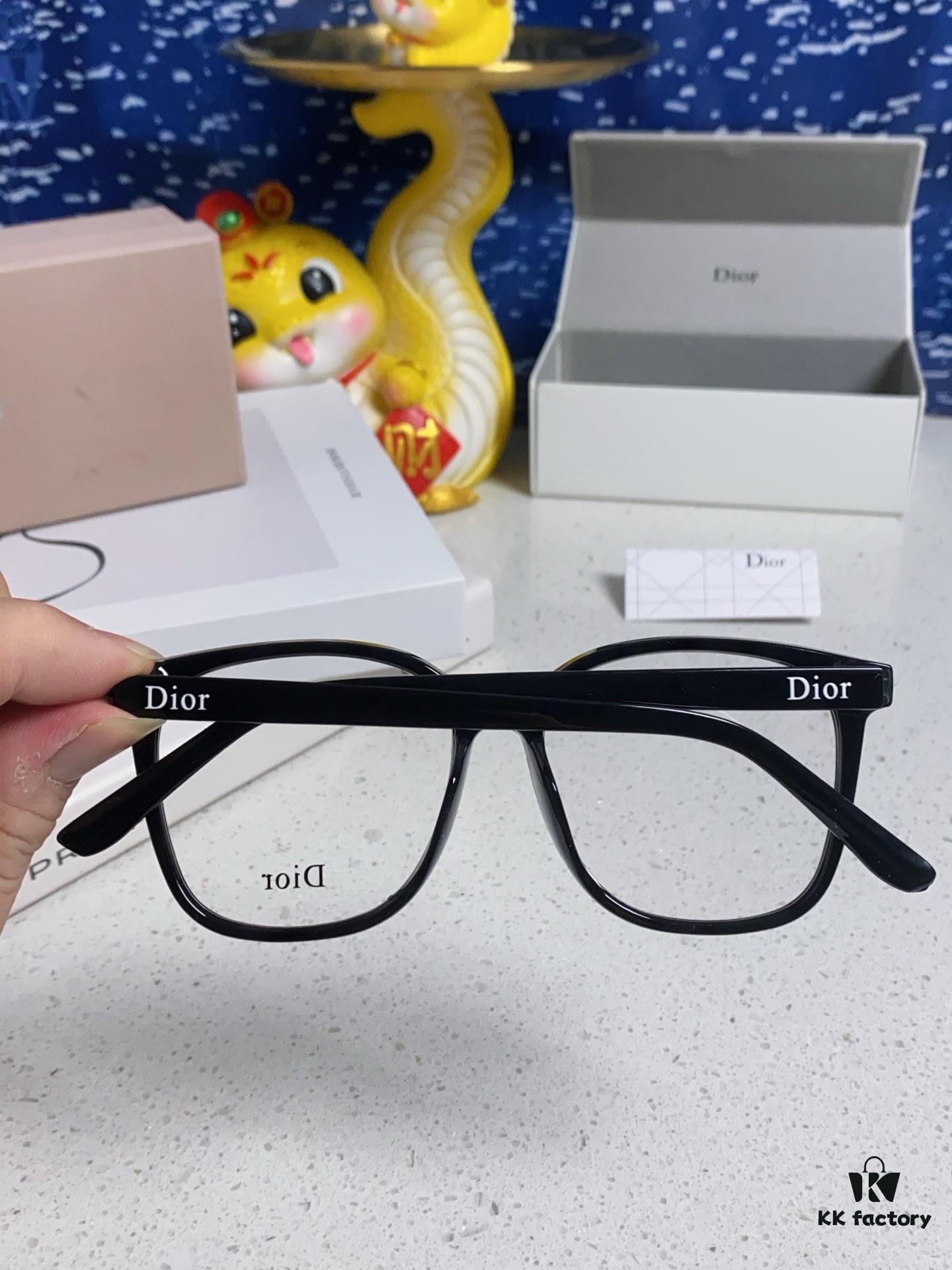 6931fea13a89a121ed54eb52 Dior 2025 New Arrival Minimalist Black Frame Eyeglasses for Women, D-Shaped Grey Blue-Light Blocking Non-Prescription Glasses, Unisex Photochromic Lens for Myopia, Suitable as Daily Wear, Sunglasses or Fashion Glasses