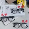 6931fea23a89a121ed54eb58 Dior 2025 New Arrival Minimalist Black Frame Glasses for Women, D-Shaped Grey Blue-Light Blocking Optical Glasses, Unisex Photochromic Myopia Eyewear, Suitable as Sunglasses or Everyday Style