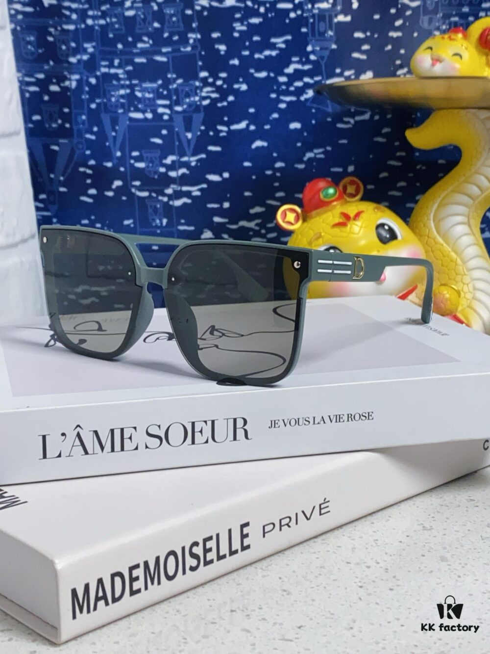 6931fea53a89a121ed54eb81 Dior 2025 New Arrival Women's Sunglasses, Stylish Oversized Square Frame, Korean-Inspired Trendy Glasses for Round Faces, Slimming UV-Protection Sunglasses