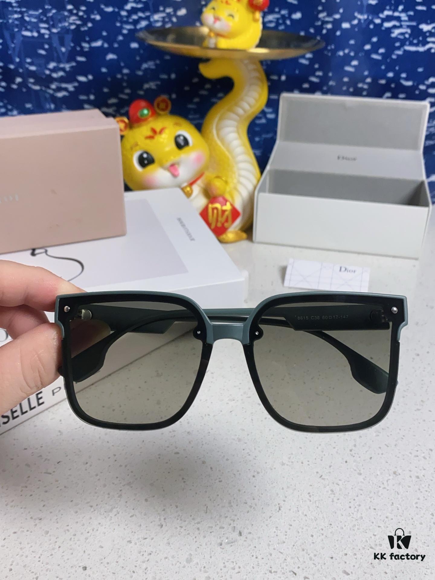 6931fea63a89a121ed54eb86 Dior 2025 New Arrival Women's Sunglasses, Trendy and Sophisticated Square Oversized Frame, Korean Style Influencer Glasses, Flattering for Round Faces, UV-Protective Sun Glasses