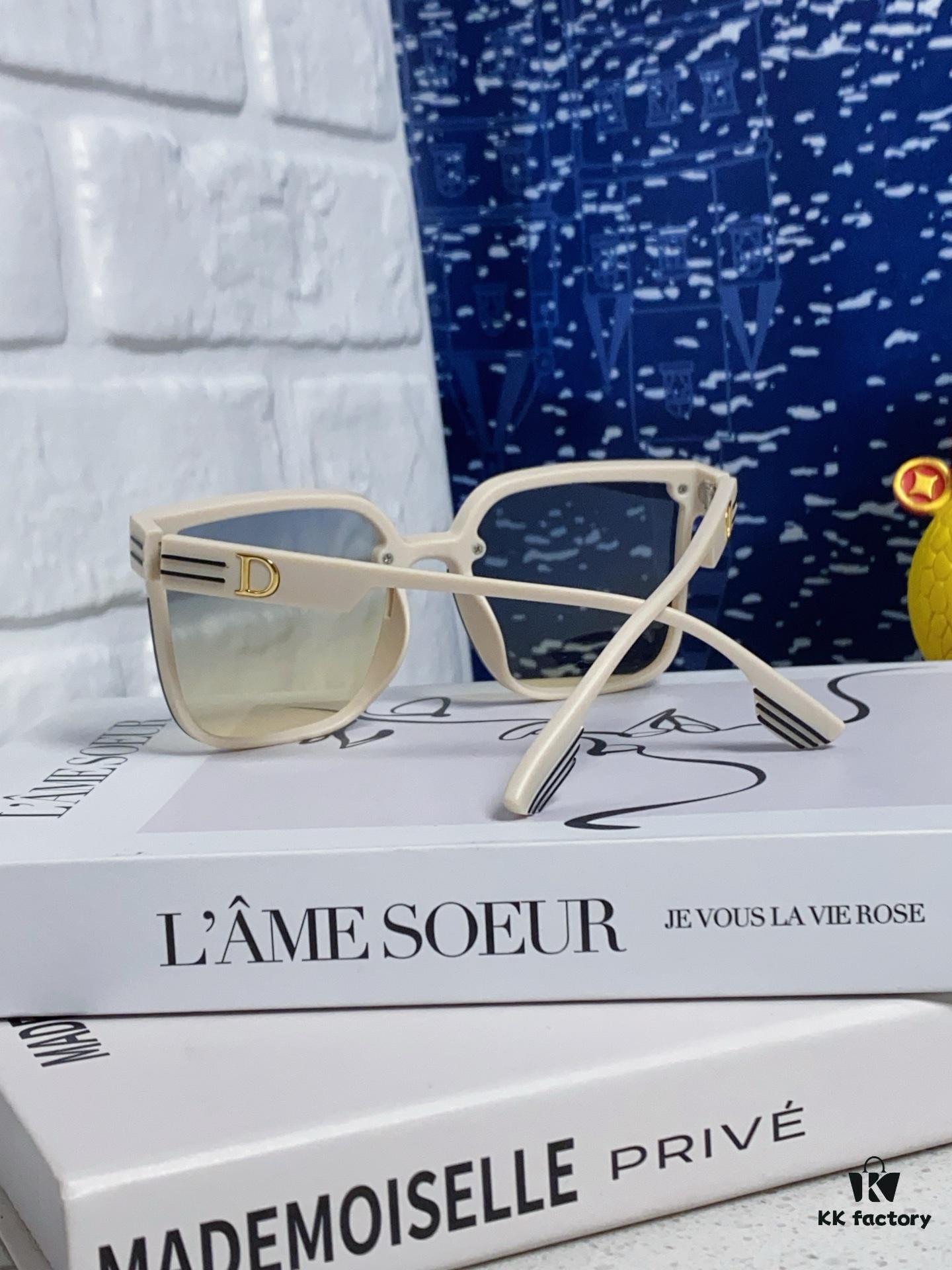 6931fea73a89a121ed54eb93 Dior 2025 New Arrival Sunglasses for Women, Stylish Oversized Square Frame, Korean-Inspired Trendy Glasses, Slimming UV-Protective Sunglasses for Round Faces