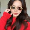 6931fea83a89a121ed54eb99 DIO* Gold-Tone Metal Dior Logo Sunglasses MODEL: DIOR R6U SIZE: 48-22-140