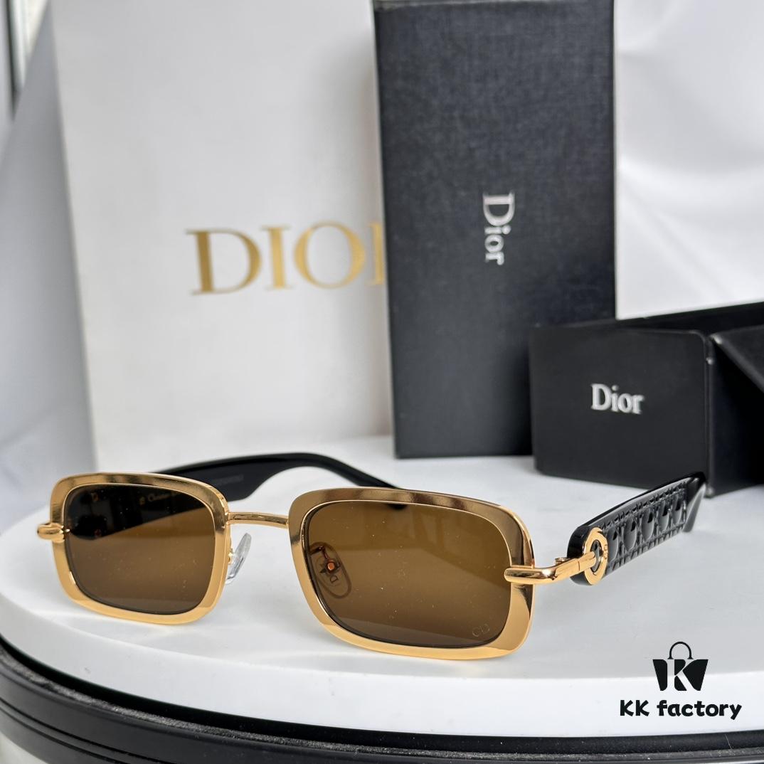 6931fea83a89a121ed54eb9a DIO* Gold-Tone Metal Dior Logo Sunglasses MODEL: DIOR R6U SIZE: 48-22-140