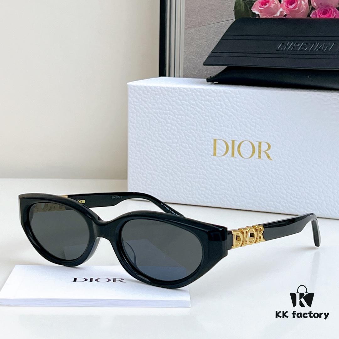 6931fea93a89a121ed54ebab 135 CHRISTIA* DIOR Cat-Eye Frame Lightweight Acetate Glasses for Women, Model: 8602, Size: 53-22-145