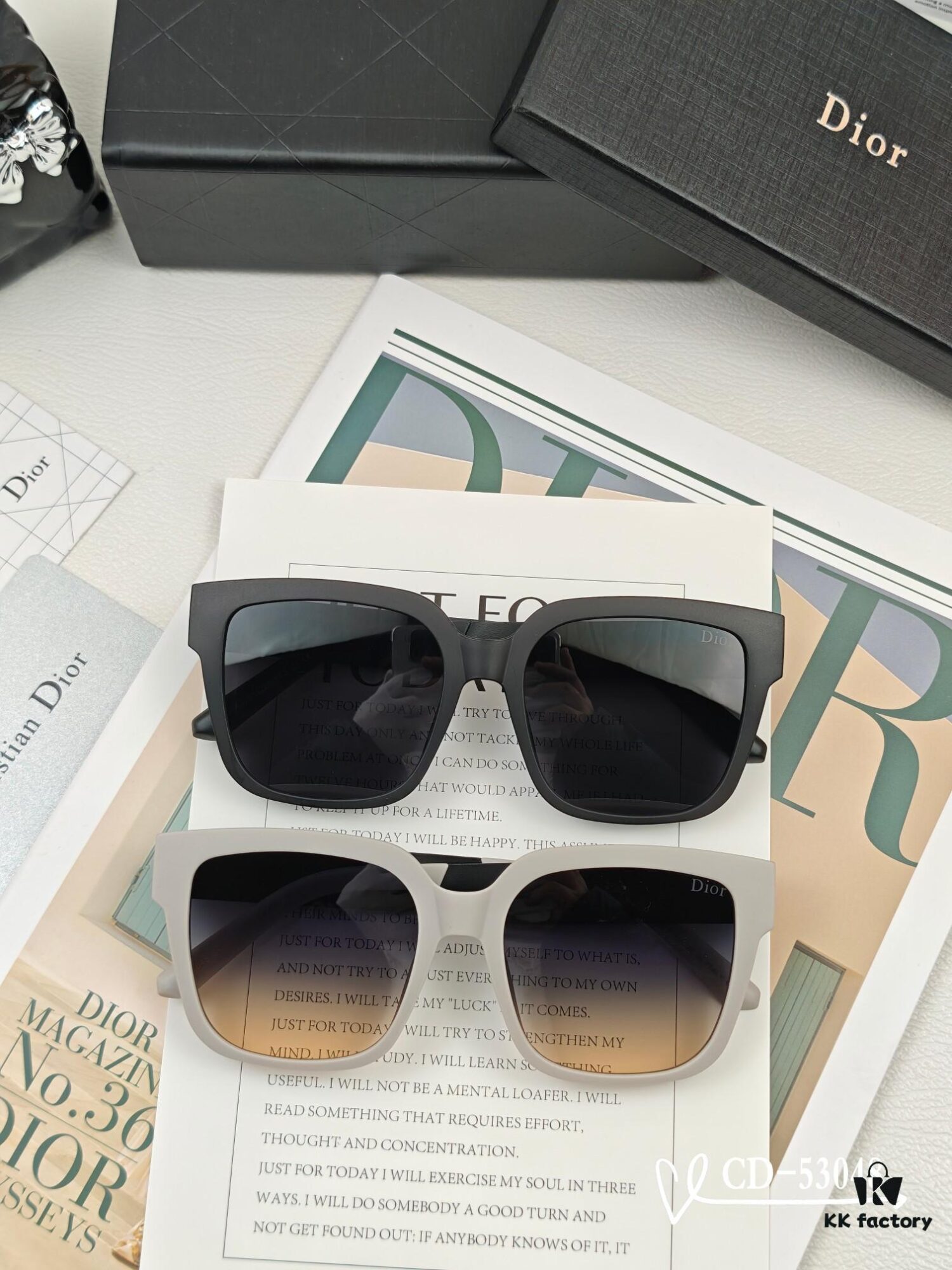 6931feab3a89a121ed54ebc7 DIOR France TR90 Lightweight Sunglasses with Polarized Lenses, Model 53048