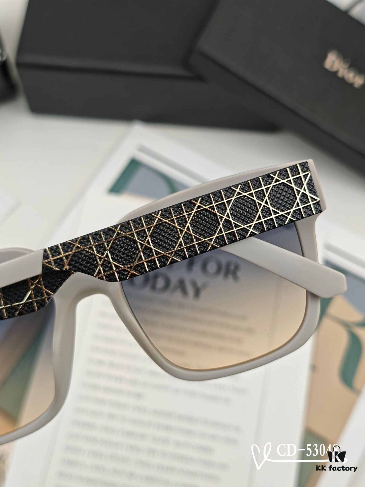 6931feab3a89a121ed54ebcd DIOR France TR90 Lightweight Sunglasses with Polarized Lenses, Model 53048
