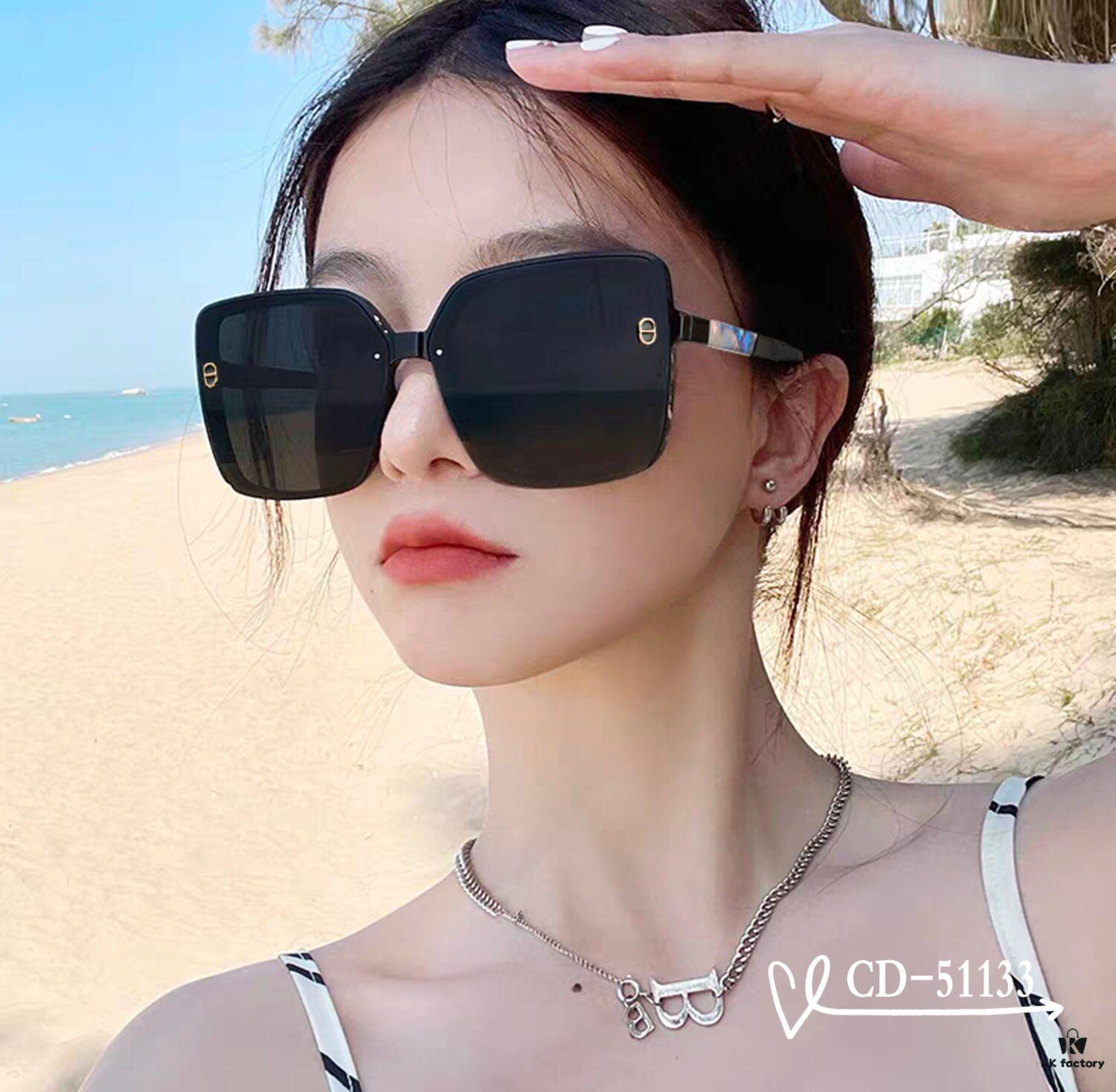 6931feac3a89a121ed54ebd8 DIOR France TR90 Lightweight Sunglasses with Polarized Lenses, Model 51133