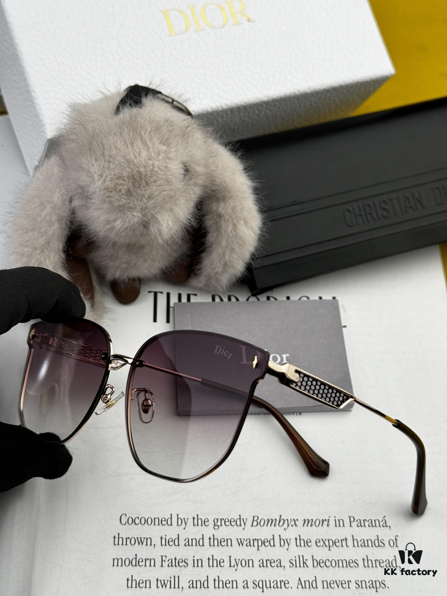 6931feaf3a89a121ed54ebf9 Dior Nylon Polarized Unisex Sunglasses, Frameless Polygonal Design, UV Protection, Model CD8640
