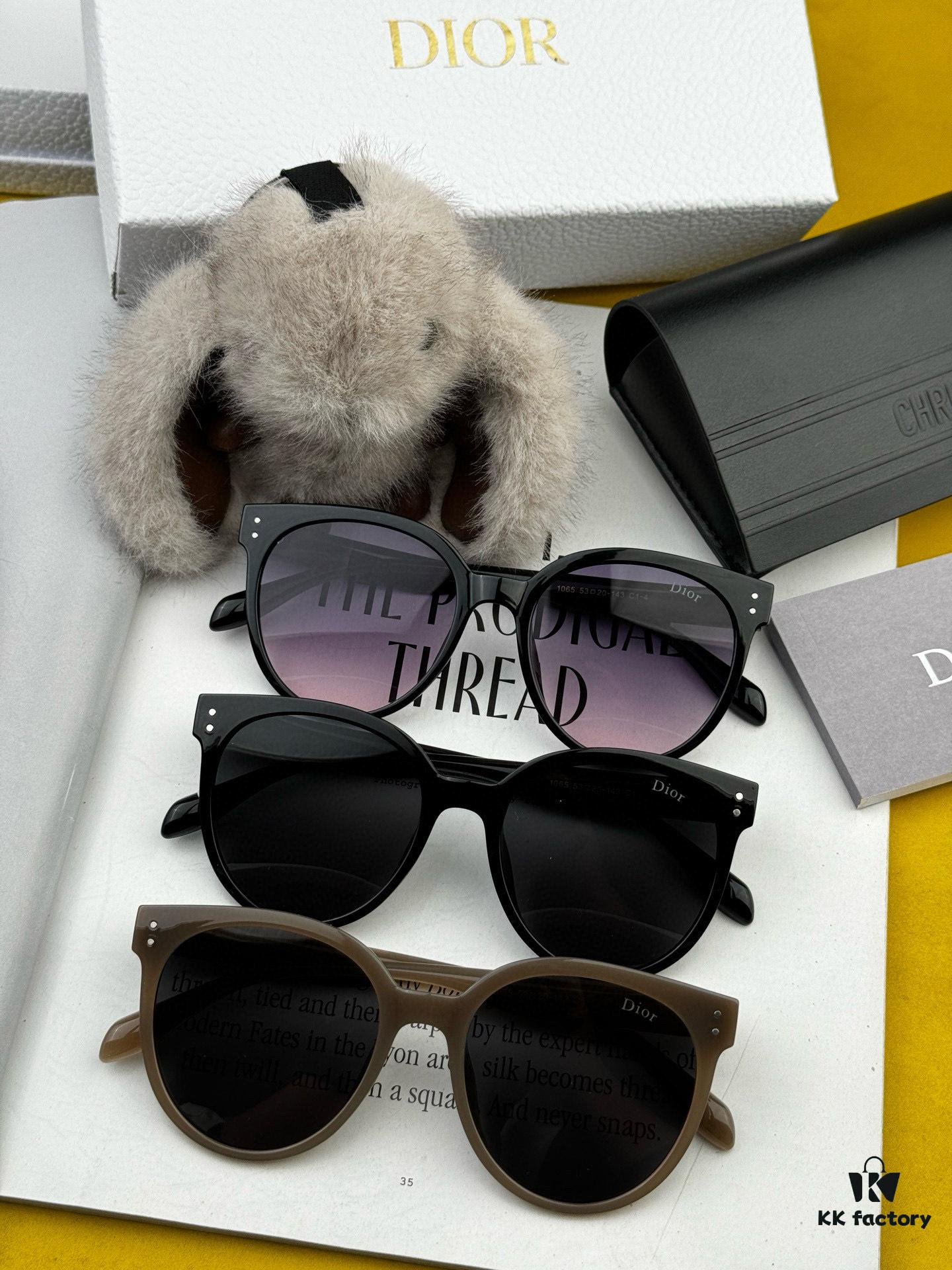 6931feb13a89a121ed54ec16 【DIOR - Dior】2025 Spring New Arrival Trendy Best-Selling Fashion Round Frame Polarized Sunglasses High Quality Comfortable Fit Influencer Favorite Model: D5106