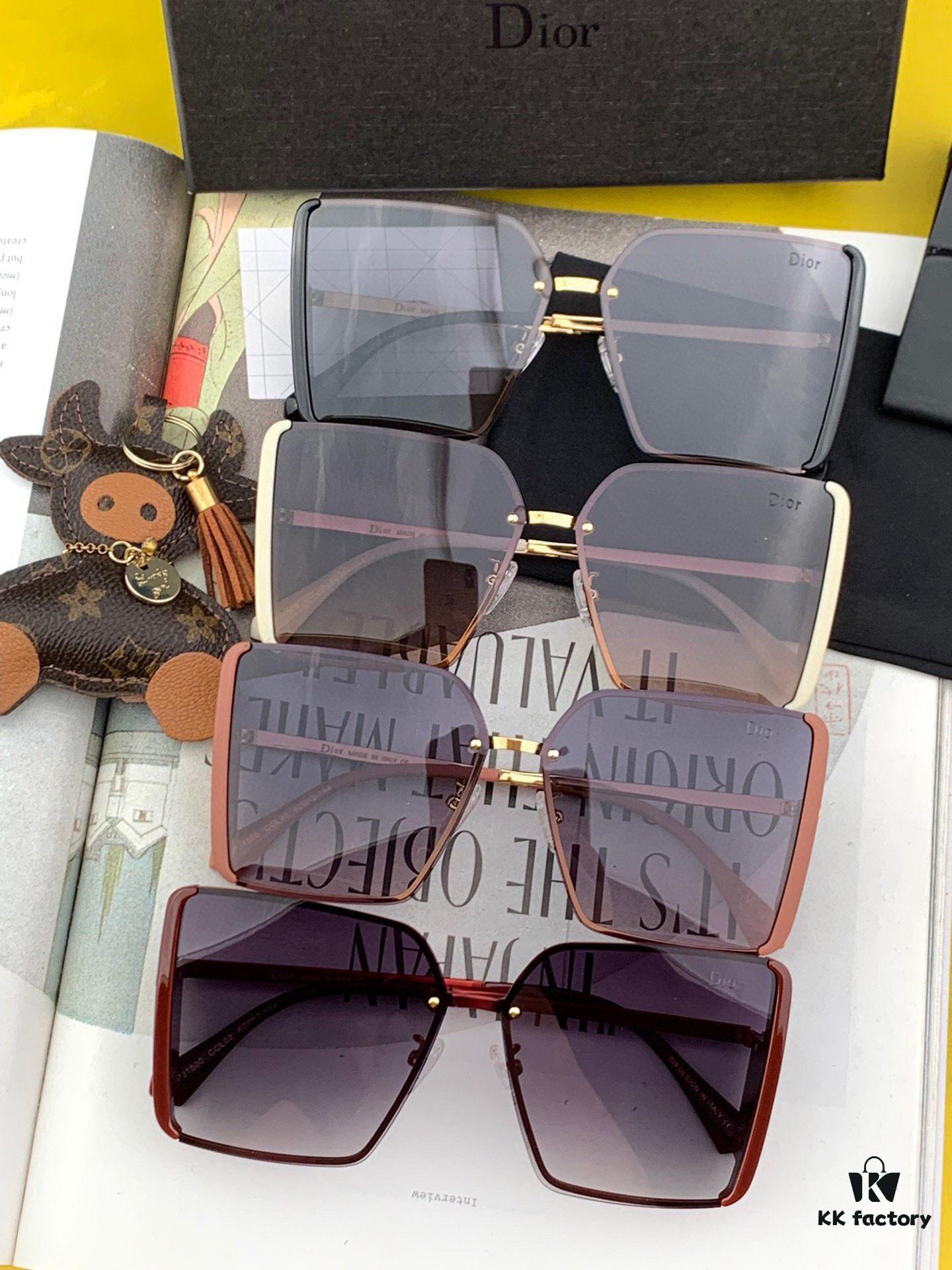 6931feb33a89a121ed54ec31 【TR Polarized Series】DIOR Classic Square Frame Design, Flattering on All Face Shapes, Perfectly Matches Coats or Dresses, Exuding Elegance and Style