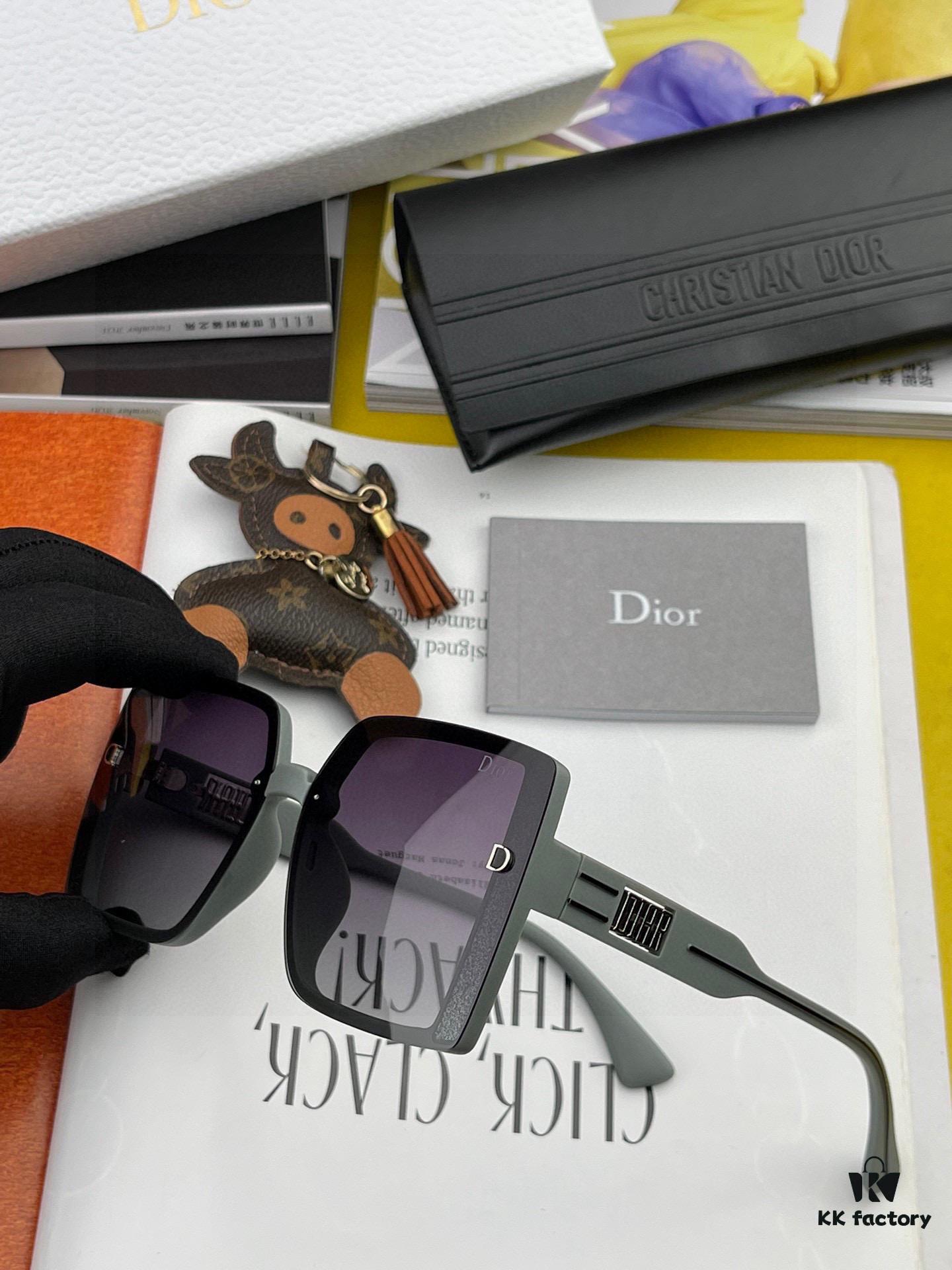 6931feb53a89a121ed54ec48 【DIOR】2025 Spring New Arrival Trendy Fashion Square Polarized Sunglasses High Quality Comfortable Fit Influencer Favorite Model: D5290