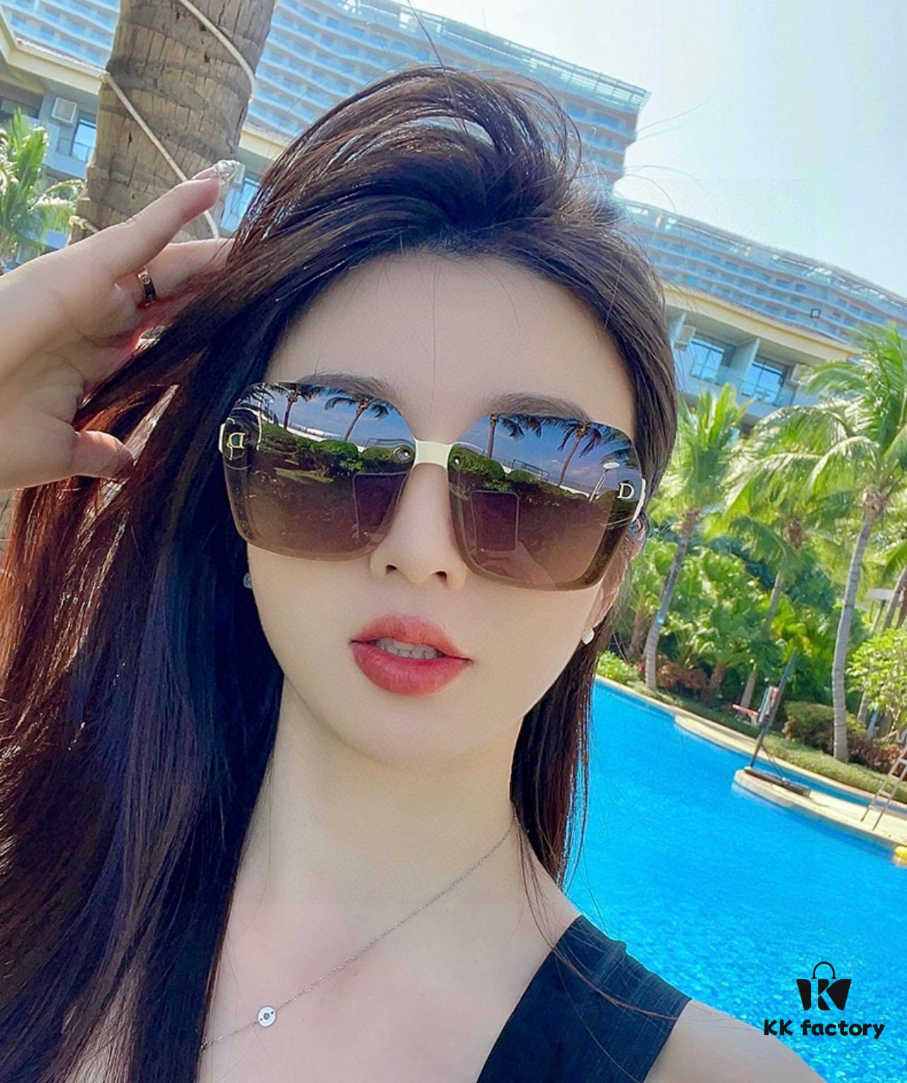 6931feb53a89a121ed54ec4d DIOR D3200 Polarized Sunglasses Fashionable Design for Driving and Everyday Wear