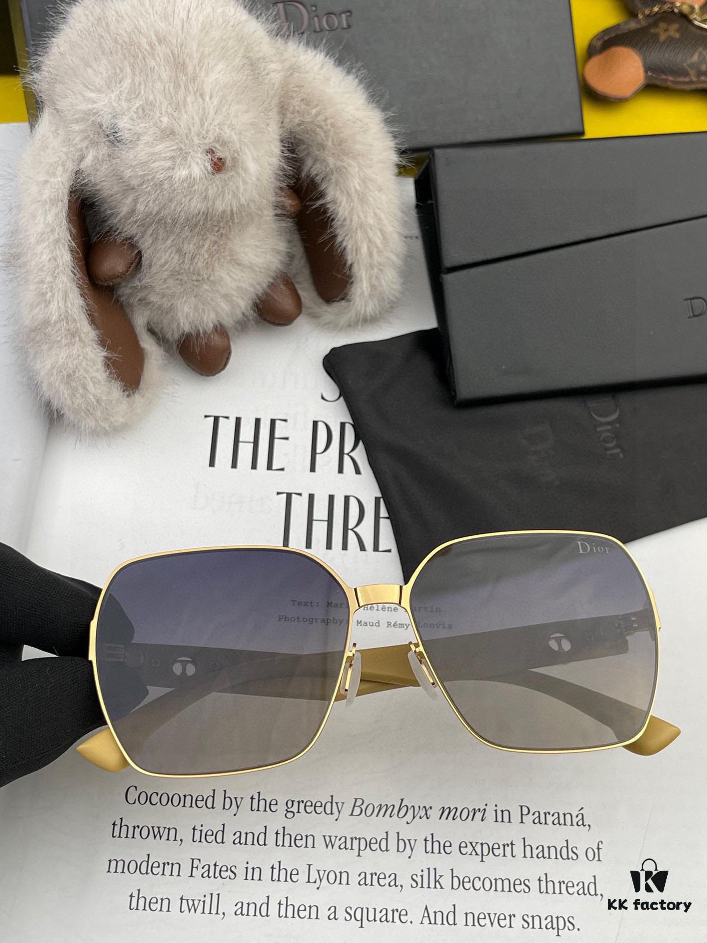DIOR - Nylon Polarized Sunglasses 2025 Spring New Arrival Trendy High-Quality Fashion Polarized Sunglasses Comfortable Wear Influencer Style HD Women's Sunglasses 🕶️ High-Quality TR Frame Model: CHCD6330