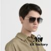 Versatile Frame for Natural Look with Gold Wire