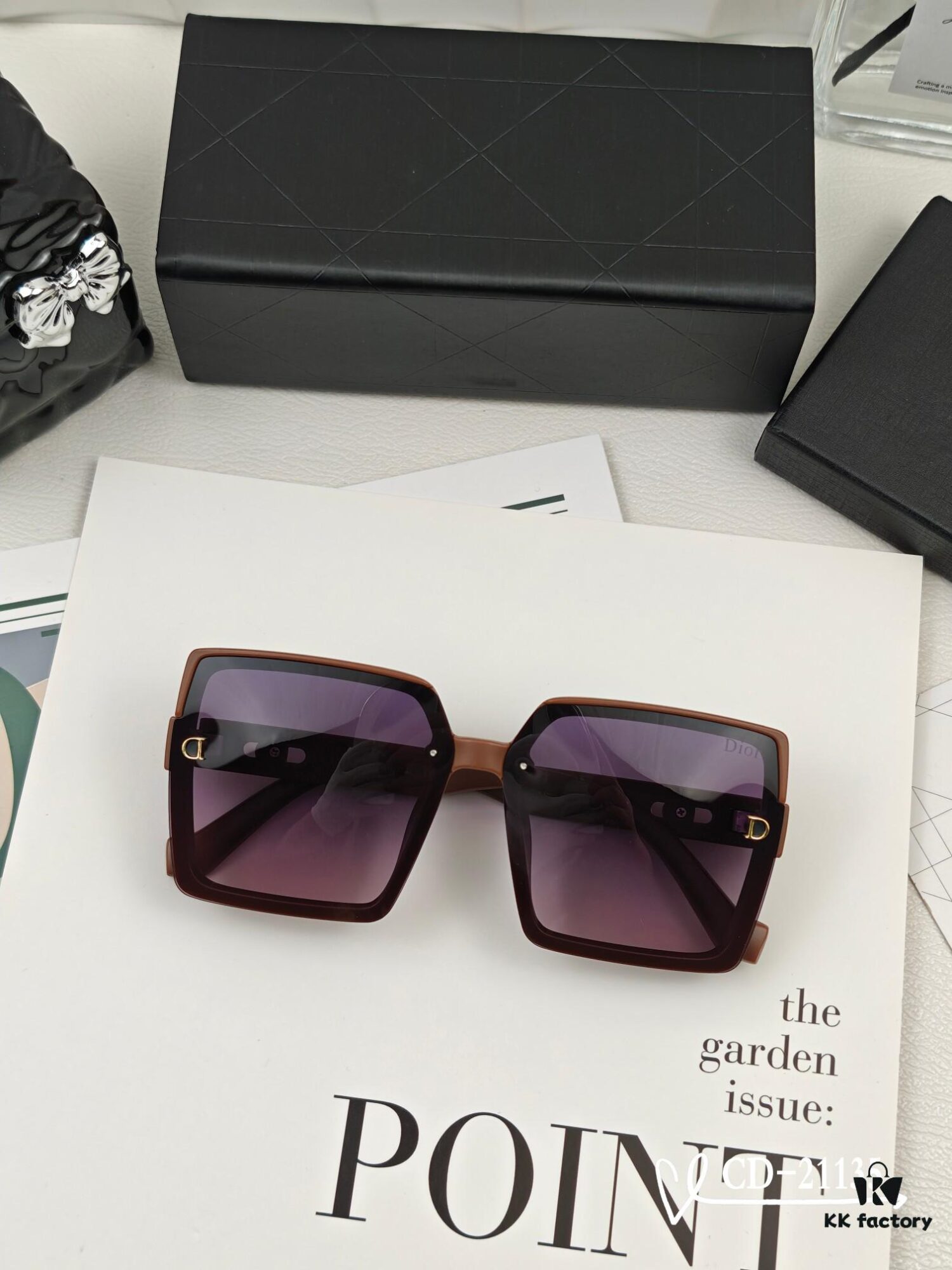 6931febd3a89a121ed54ecbf DIOR France TR90 Lightweight Sunglasses with Polarized Lenses, Model 21135