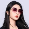 6931febf3a89a121ed54eccc DIOR Nylon Polarized Unisex Sunglasses, Frameless Polygonal Design, UV-Protective Nylon Polarized Lenses, Suitable for All Face Shapes, Stylish with Coats or Dresses, Model: CD3641