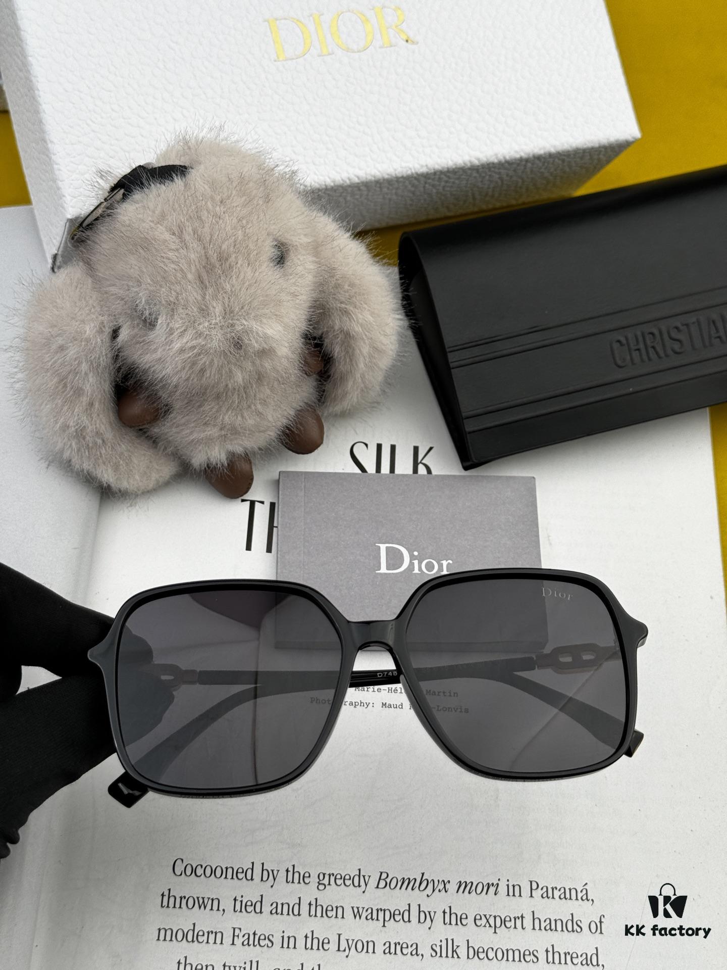 6931fec03a89a121ed54ecd8 DIOR 2025 Spring New Arrival Trendy Best-Selling Fashion Round Frame Polarized Sunglasses High-Quality Lightweight TR Frame Women's HD Thickened Polarized Sunglasses